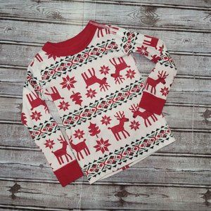 Hannah Andersson Christmas Pajama Top Size 3